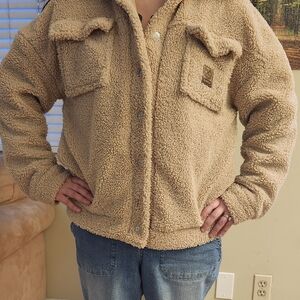 DIXXON Tan Sherpa Jacket